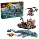 Un Mosasaurus ataca o barca, + 7 ani, 703 piese, Lego 813988