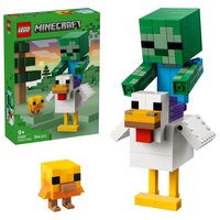 Jocheu de gaini Minecraft, 21582, + 9 ani, 344 piese, Lego