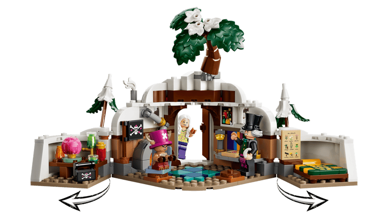 Interior LEGO ONE PIECE Ascunzătoarea doctorului Hiriluk