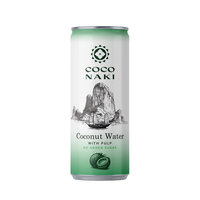 Apa de cocos cu pulpa, 320 ml, Coconaki