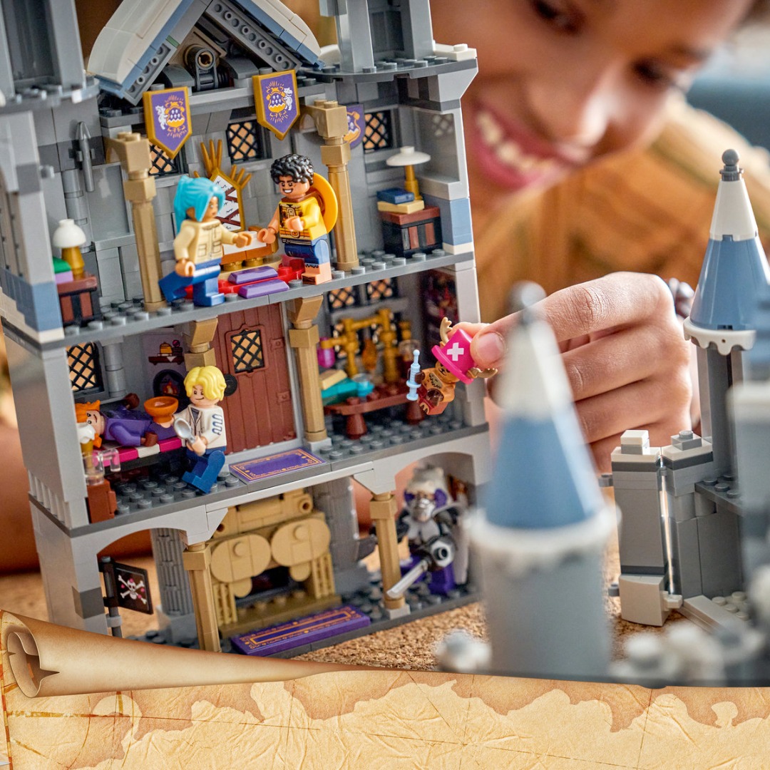 Castelul Drum LEGO ONE PIECE cu mai multe etaje