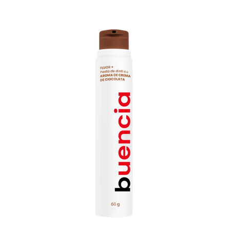 Pasta de dinti cu aroma de crema de ciocolata, 60 g, Buencia 814135
