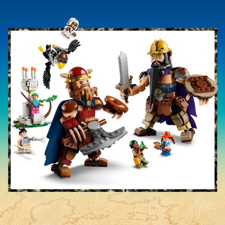 Dorry vs Brogy- Gigantii din Micuta Gradina, 75644, +9 ani, 733 piese, Lego 814167