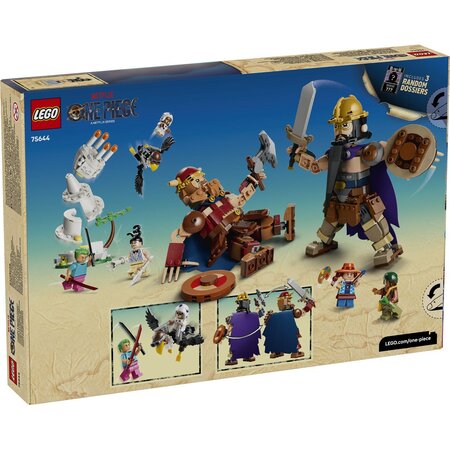 Dorry vs Brogy- Gigantii din Micuta Gradina, 75644, +9 ani, 733 piese, Lego 814168