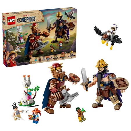 Dorry vs Brogy- Gigantii din Micuta Gradina, 75644, +9 ani, 733 piese, Lego