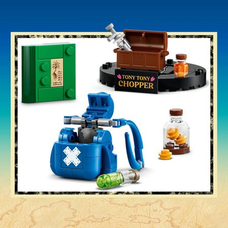 Tony Tony Chopper, 75643, + 9 ani, 577 piese, Lego 814238