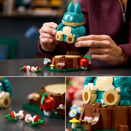 Munchlax Pokemon, + 18 ani, 757 piese, Lego 814261