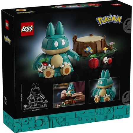 Munchlax Pokemon, + 18 ani, 757 piese, Lego 814263