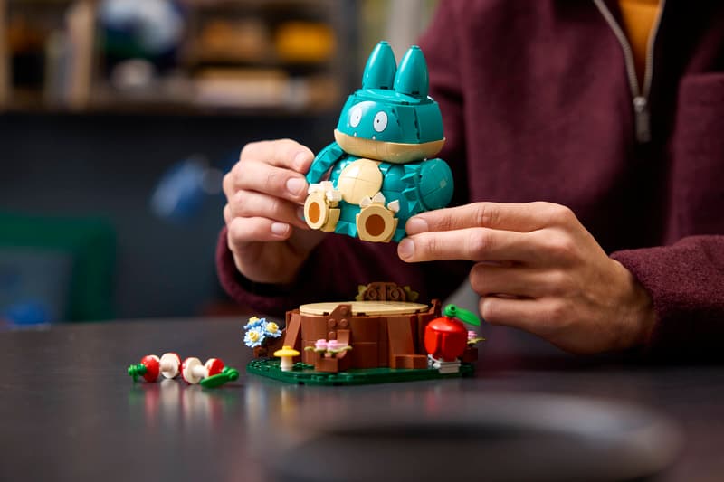 LEGO POKEMON Munchlax scena cu mere