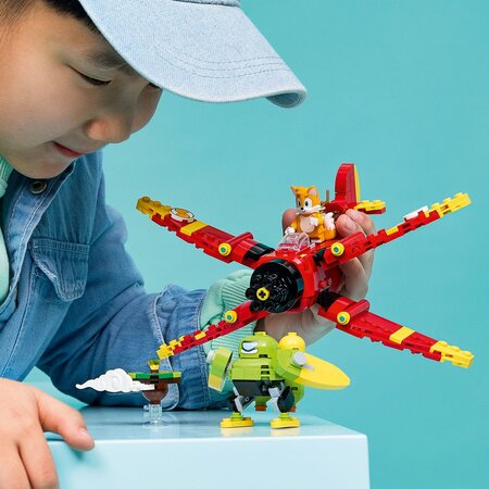 Avionul Tornado 1 al lui Tails, 77119, + 8 ani, 310 piese, Lego 814309