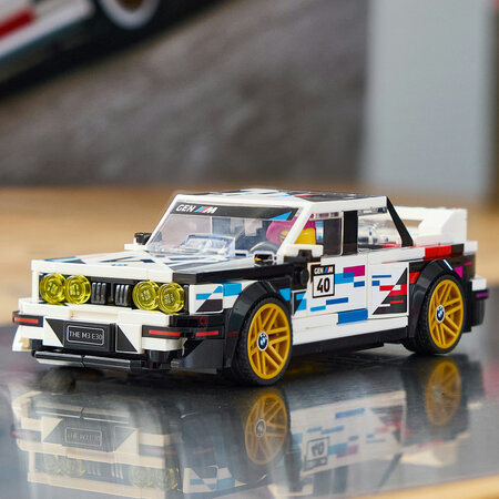 BMW M3 (E30), 77263, +9 ani, 358 piese, Lego 814352