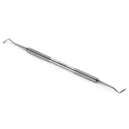 Instrument profesional dublu pentru pedichiura, pusher si chiureta PRO11, 1 bucata, Cupio