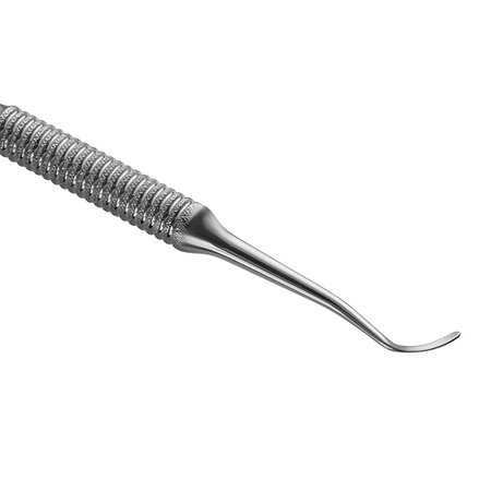 Instrument profesional dublu pentru pedichiura, pusher si chiureta PRO11, 1 bucata, Cupio 815003
