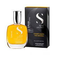 Ser iluminator pentru toate tipurile de par Semi di Lino Sublime Cristalli, 50 ml, Alfaparf