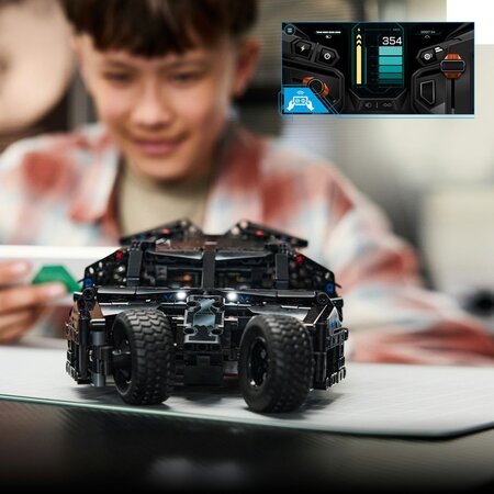Batmobile Tumbler Technic, 42239, + 12 ani, 719 piese, Lego 815243