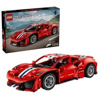 Masina Ferrari 488 PISTA, 42235, +9 ani, 882 piese, Lego