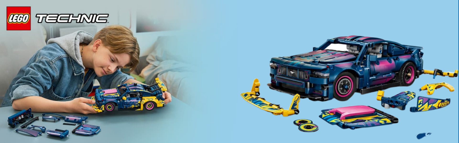 LEGO Technic Mașină personalizată Ford Mustang GT 42236