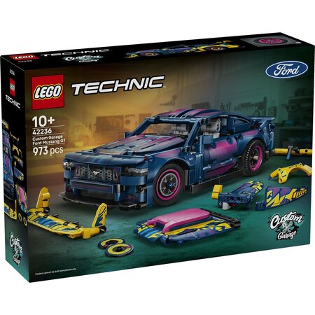Masina personalizata Ford Mustang GT, 42236, + 10 ani, 973 piese, Lego 815327