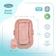 Co-sleeper Nest antiregurgitare, Salmon Pink, 0-6 luni, Sevibebe 815367