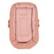 Co-sleeper Nest antiregurgitare, Salmon Pink, 0-6 luni, Sevibebe 815369