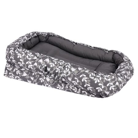 Co-sleeper Nest antiregurgitare, Ivy Pattern, 0-6 luni, Sevibebe 815380
