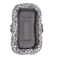 Co-sleeper Nest antiregurgitare, Ivy Pattern, 0-6 luni, Sevibebe