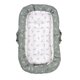 Co-sleeper Nest antiregurgitare, Tiny Leaves, 0-6 luni, Sevibebe 815392