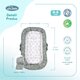 Co-sleeper Nest antiregurgitare, Tiny Leaves, 0-6 luni, Sevibebe 815397