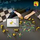 Masini impunatoare Technic, 42233, + 7 ani, 44 piese, Lego 815443