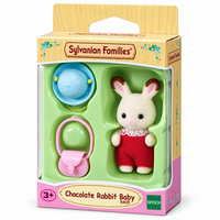 Figurina bebe Iepurasul ciocolata, 3 ani+, 1 bucata, Sylvanian Families