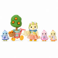 Figurine familia pasarilor cu portocale, Sylvanian Families