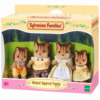 Figurine familia Veveritelor, 3 ani+, Sylvanian Families