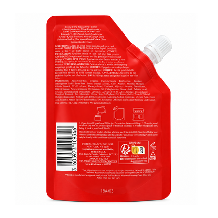 Refill crema de fata reparatoare pentru pielea foarte uscata Meltdown Recovery Ultra Facial, 150 ml, Kiehl's 815554