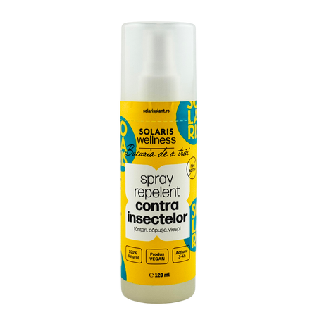 Spray Repelent contra insectelor, 120 ml, Solaris