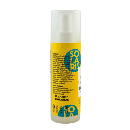 Spray Repelent contra insectelor, 120 ml, Solaris 815668