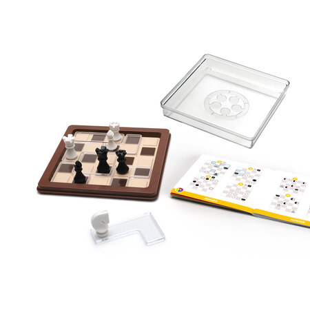 Joc de logica, Chess Peace 60 de provocari, 10 ani+, Smart Games 815646