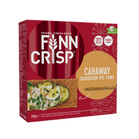 Paine crocanta subtire cu chimen, 200 g, Finn Crisp