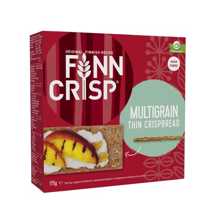 Paine crocanta subtire multicereale, 175 g, Finn Crisp