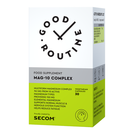 Mag-10 Complex, 30 capsule vegetale, Good Routine