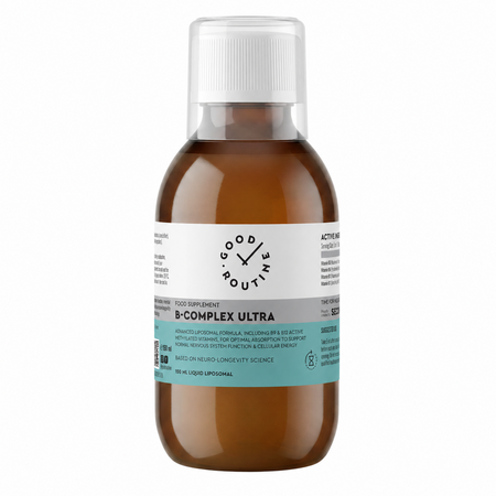 B-Complex Ultra, gust de zmeura, 150 ml, Good Routine