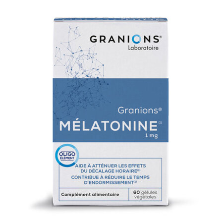 Melatonina, 1 mg, 60 capsule, Granions