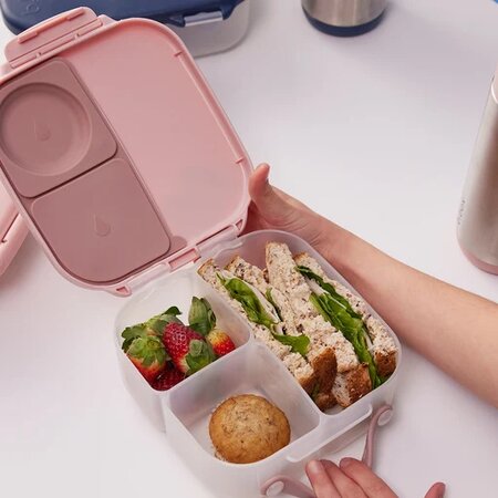 Cutie pentru pranz cu compartimente Mini Lunchbox, Roz, 1 litru, BBox 815883
