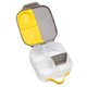 Cutie pentru pranz cu compartimente Mini Lunchbox, Gri/Galben, Batman, 1 litru, BBox 815890