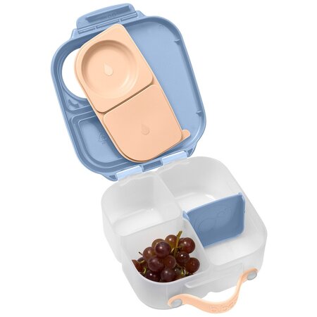 Cutie pentru pranz cu compartimente Mini Lunchbox, Mov/Bej, 1 litru, BBox 815891
