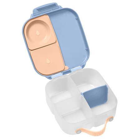 Cutie pentru pranz cu compartimente Mini Lunchbox, Mov/Bej, 1 litru, BBox 815892