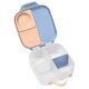 Cutie pentru pranz cu compartimente Mini Lunchbox, Mov/Bej, 1 litru, BBox 815892