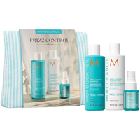Set pentru controlul frizz-ului Frizz Control Spring, 250 ml + 250 ml + 50 ml, Moroccanoil