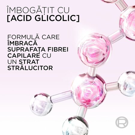 Balsam pentru stralucirea parului Glycolic Gloss, 200 ml, Elseve 815967