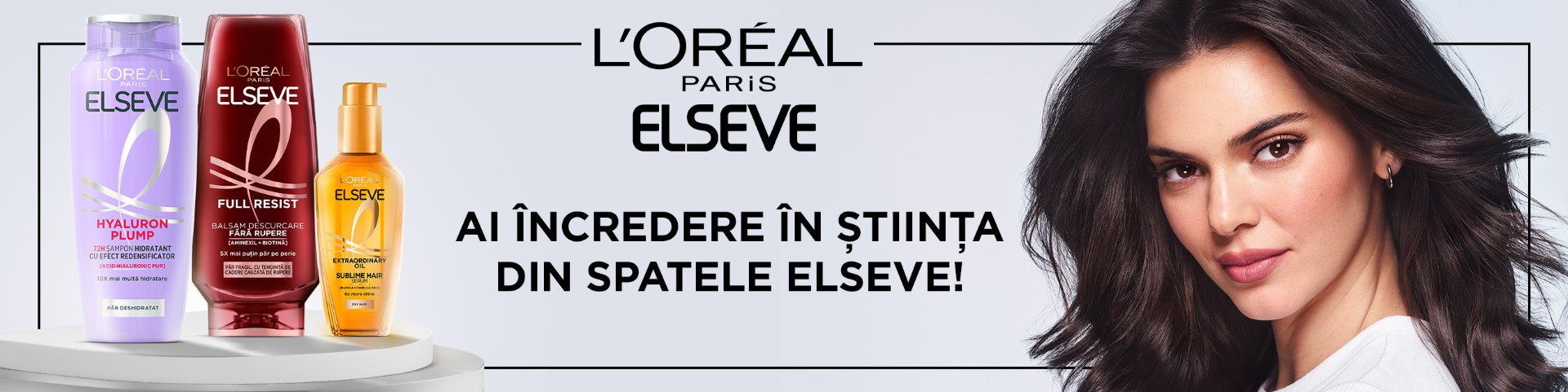 L'Or&eacute;al Paris Elseve - produse pentru ingrijirea parului