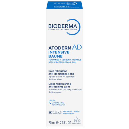 Balsam pentru piele foarte uscata pana la atopica Atoderm AD Intensive, 75 ml, Bioderma 816189